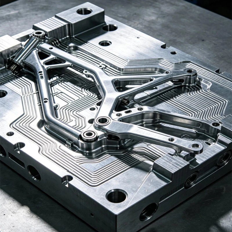 Motorcycle Body Frame Magnesium Alloy Die Casting Mold--Detail3
